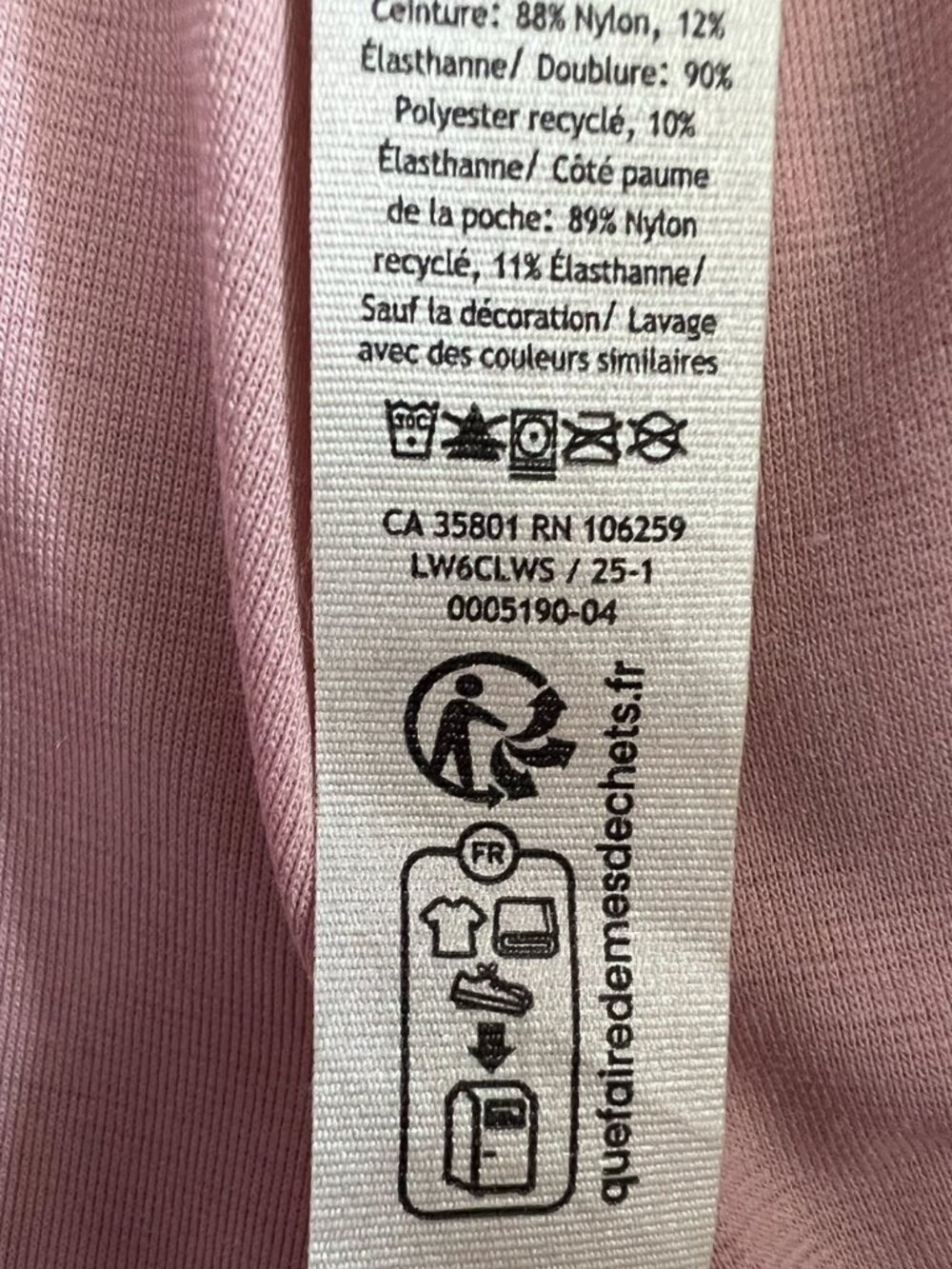 Lululemon Dance Studio Mid-Rise Lined Crop Pants In Pink Peony Size 10 - Picture 12 of 15